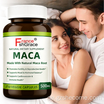 Premium Shecome Maca-Wurzel-Ergänzung fördert die Fruchtbarkeit